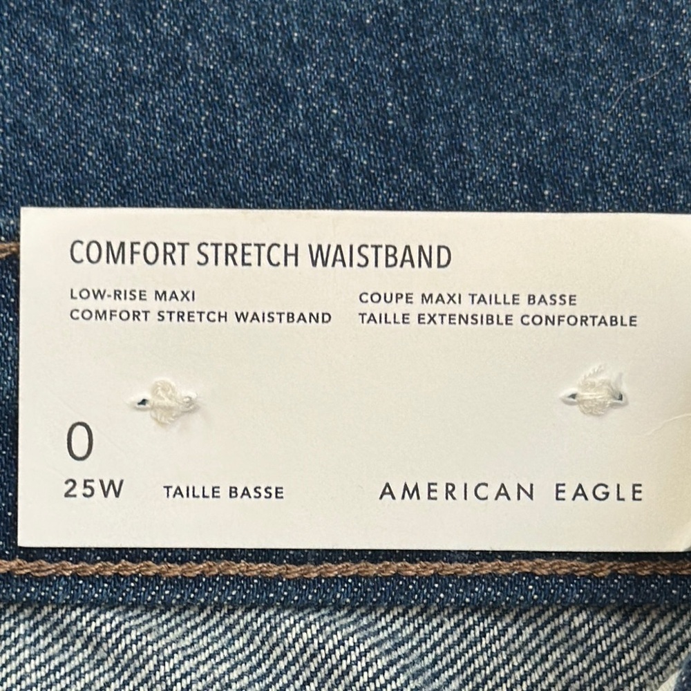 NWT American Eagle Outfitters Women's Blue Denim Cargo Skirt Size 0 - Picture 8 of 15